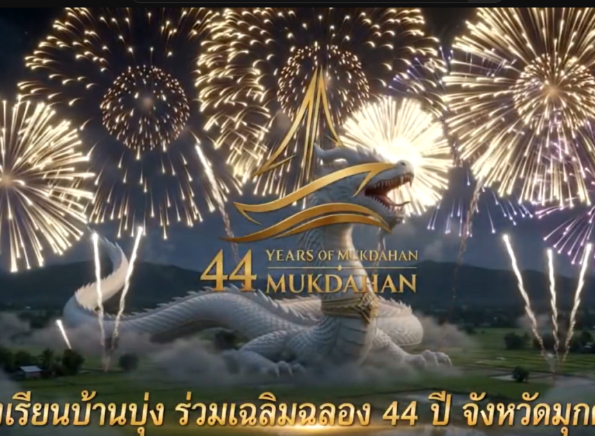 44 ปี จังหวัดมุกดาหาร